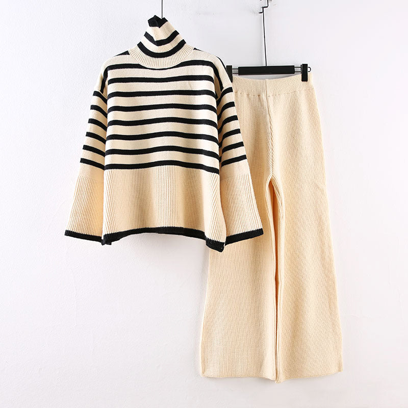 The Cozy Stripes Lounge Set