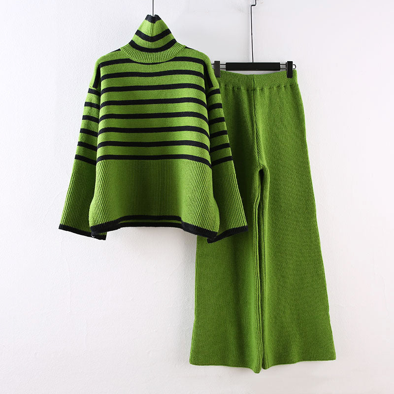 The Cozy Stripes Lounge Set