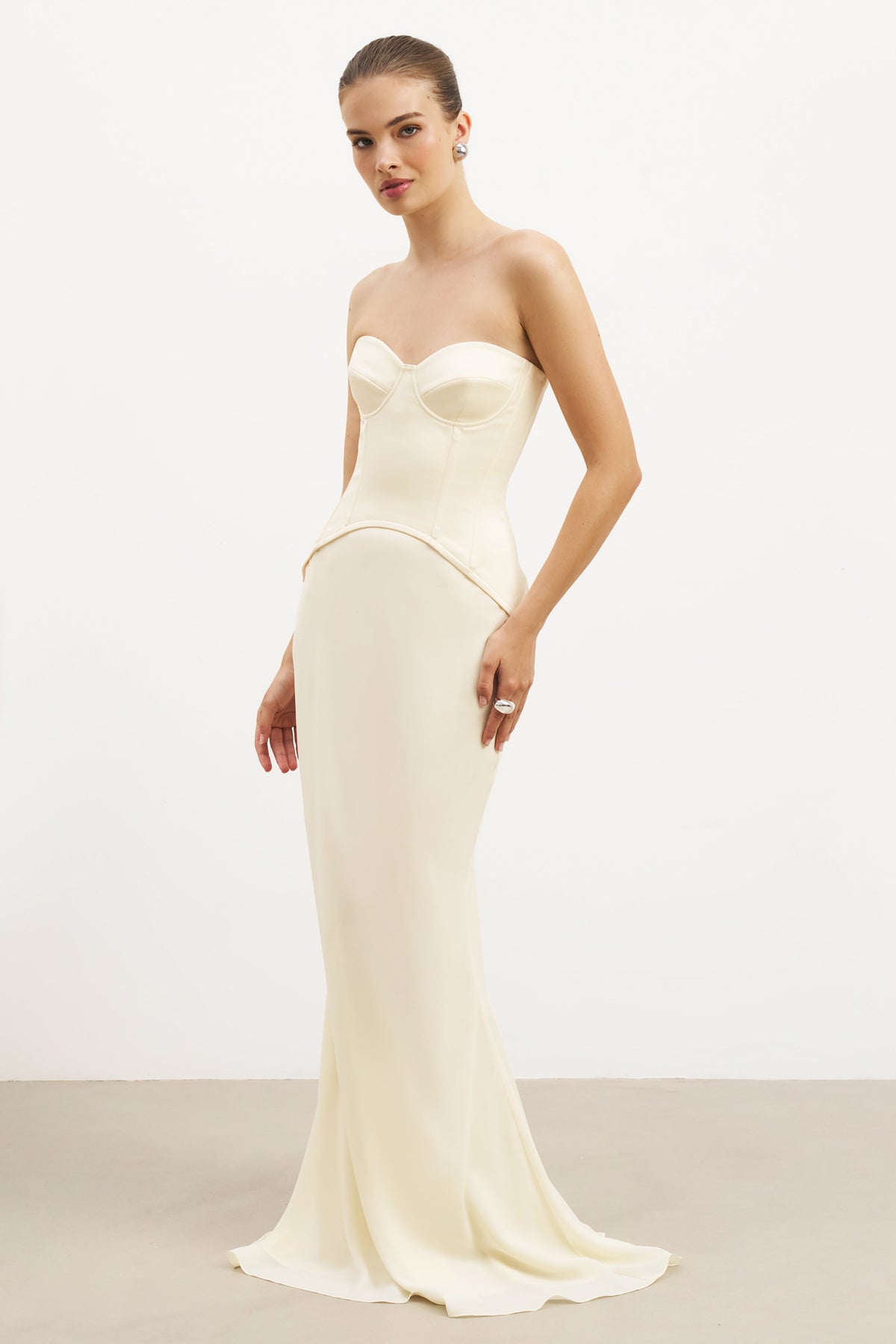 The Sweetheart Neckline Gown