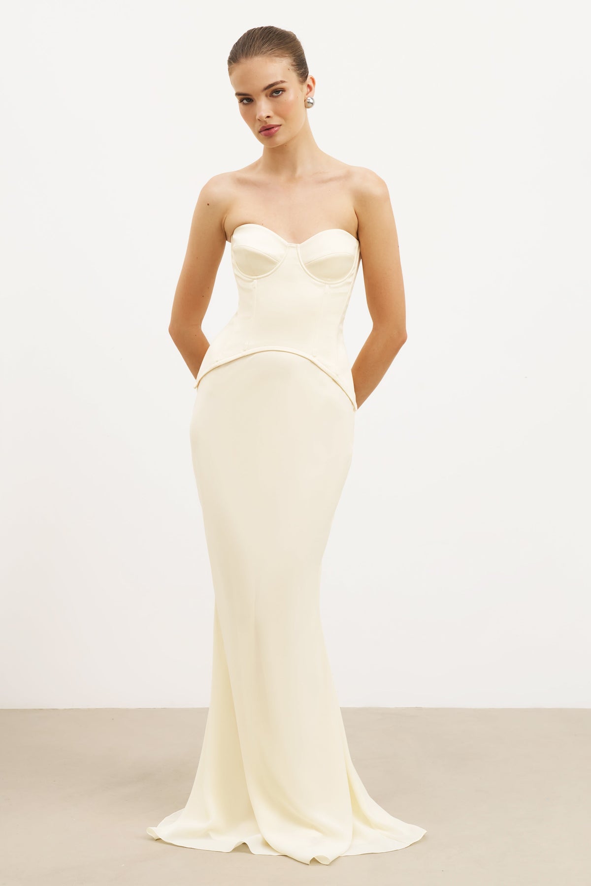 The Sweetheart Neckline Gown