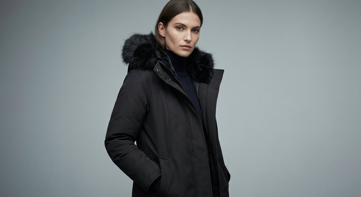 Arctic Insulated Parka in Black