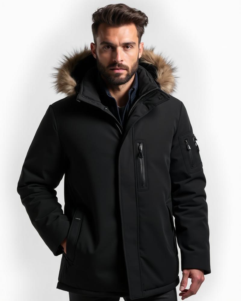 Arctic Insulated Parka - Black
