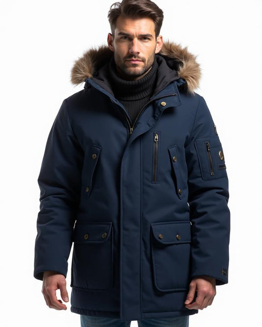 Arctic Insulated Parka - Navy
